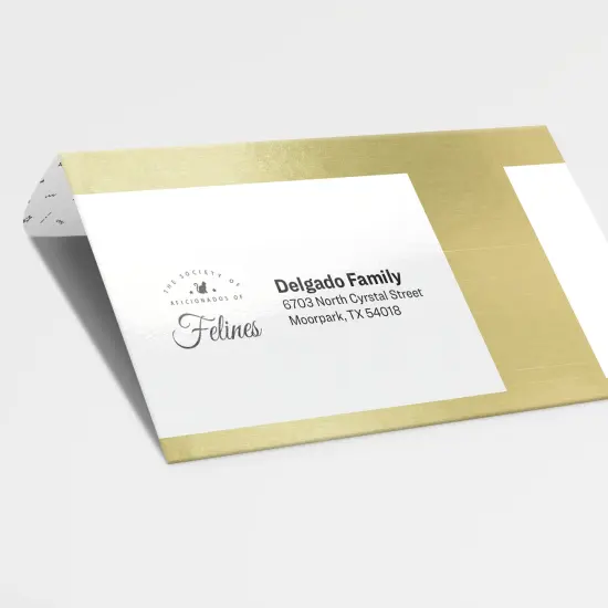 Avery Glossy White Rectangle Labels, 11" x 4.25" {4}