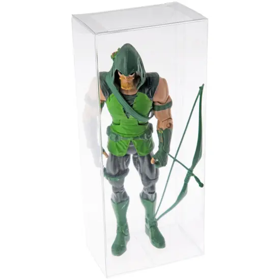 Plymor Clear Folding Action Figure Storage / Display Protector Box, 3" W x 2" D x 7" H, fits 6" Figures {3}
