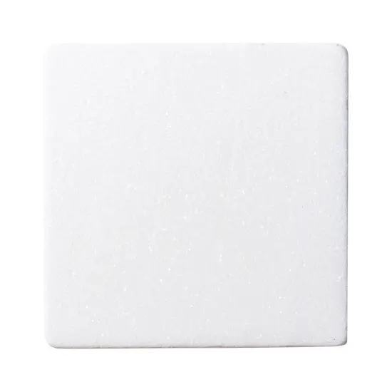 Craft Express 4 Pack Square Marble Sublimation Coasters &ndash; 4"x4" White Stone Blanks {3}