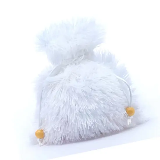 Stylish Ultra Soft Fur Bags 5" x 7" {6}