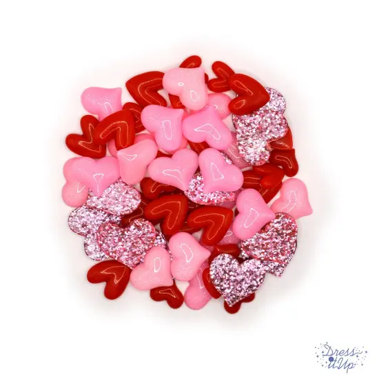 Valentine Hearts Resin Bundle {2}