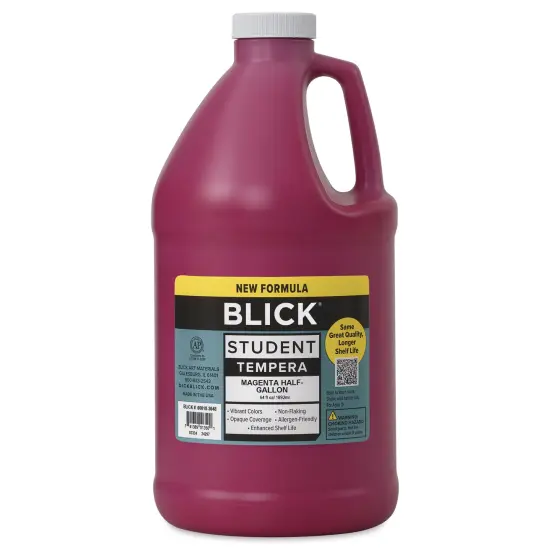 Blick Student Tempera Paint - Magenta, 64 oz bottle {2}
