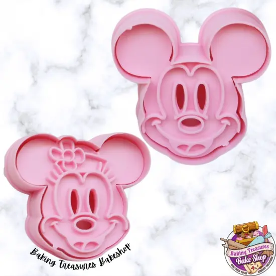 Mr & Mrs Mouse Cookie Cutter and Embosser {2}