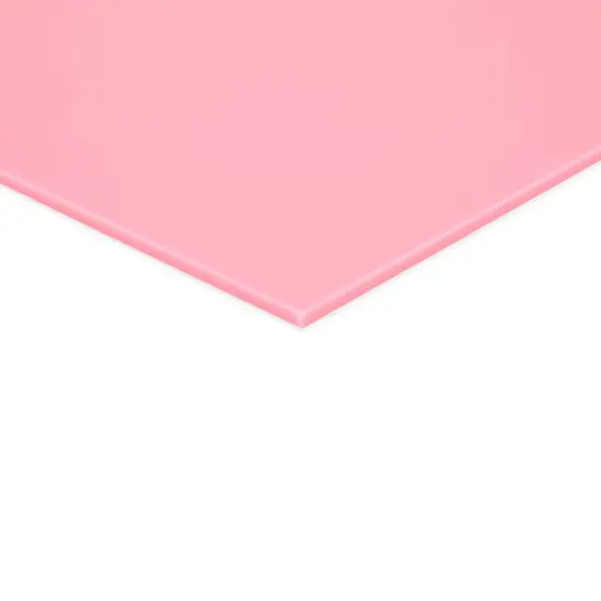 2-Pack Opaque Cast Acrylic Sheet, 1/8-Inch Thick 11.75x11.75-Inch Square Plastic Tiles for Wall Decorations, Laser Cutting, Arts and Crafts, and Custom Signs for Cafes and Boutiques (Pink) {5}