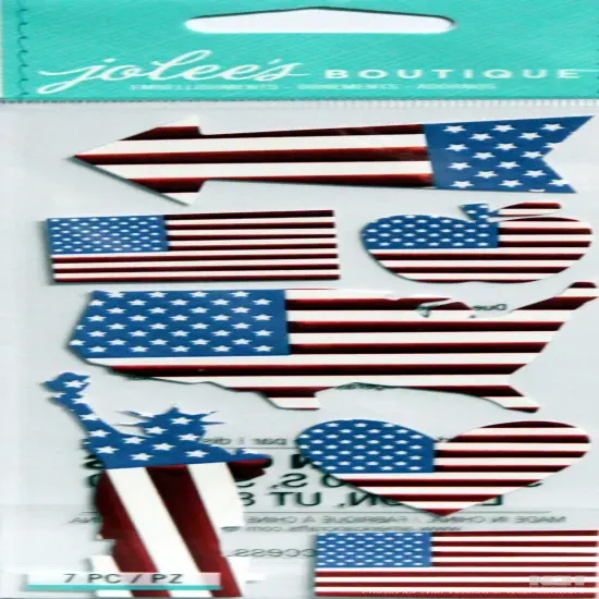 Jolee's Boutique Patriotic Flag Stickers {1}