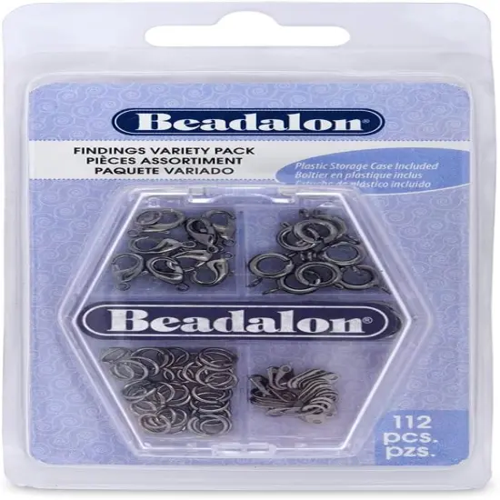 Artistic Wire Beadalon Findings Variety Pack Gm 112-Piece {1}