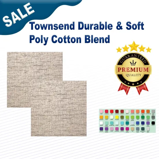 Townsend Durable & Soft Poly Cotton Blend Mist {2}