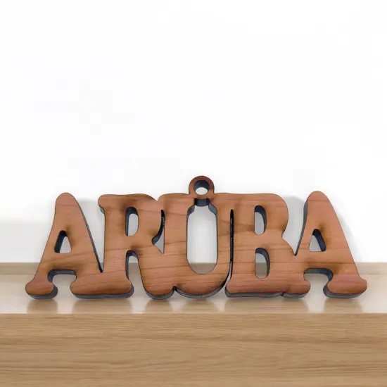 Aruba - Cedar Ornament {6}