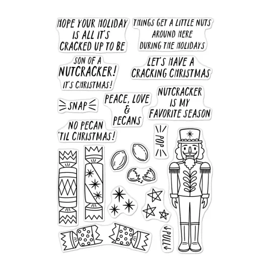 Hero Arts Clear Stamps 4"X6"-A Little Nuts {3}