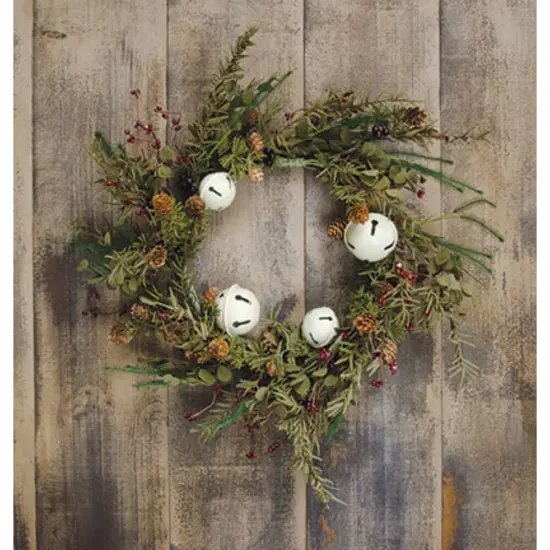 Country Bell Pine Wreath - 20" {1}