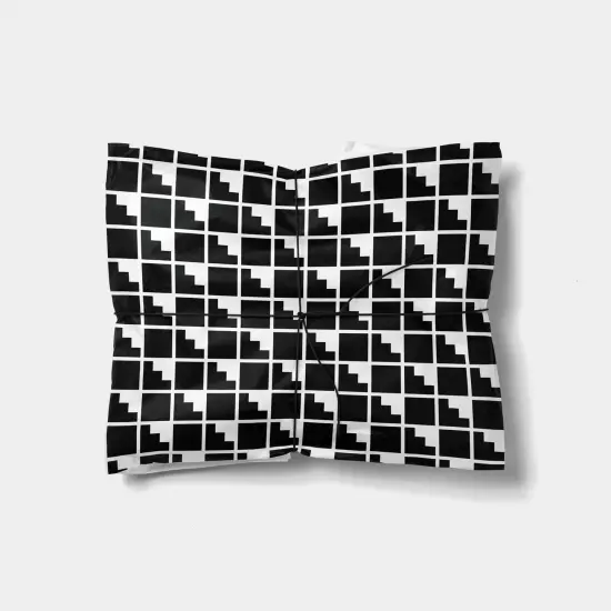 Geo Blocks Gift Wrap III {1}