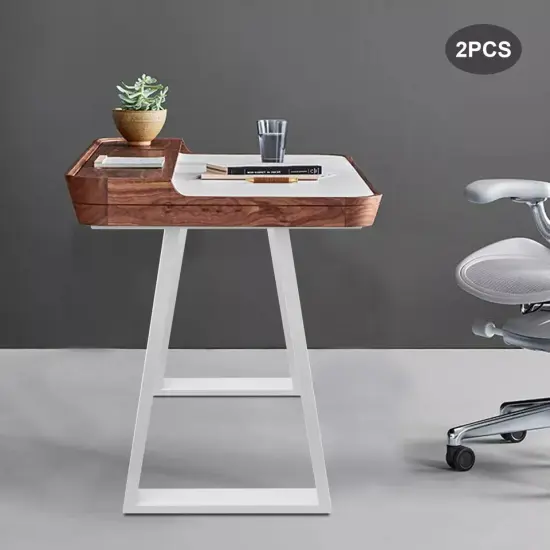 28''Metal Table Legs Heavy Duty Office Desk Leg Furniture Iron Coffee Table Legs {4}