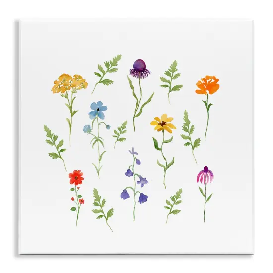 Stupell Industries Various Cottage Herbs Wall Plaque Art Design by Corinne Rose Designs {1}