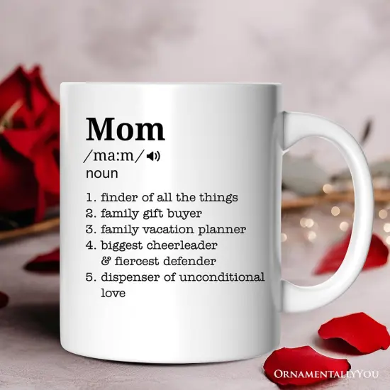 Mom Definition Mug, Funny Mothers Day Gift {1}
