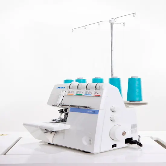 JUKI MO-735 2-Needle, 2/3/4/5 Thread Serger Overlock Machine {2}