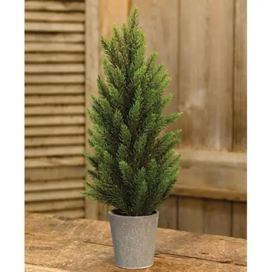 Tahoe Pine Tree With Grey Pot, 17" {1}