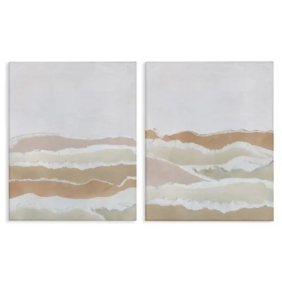 Stupell Industries Abstract Mountain Valley 2 pc Canvas Wall Art Set Design by Carol Robinson {1}