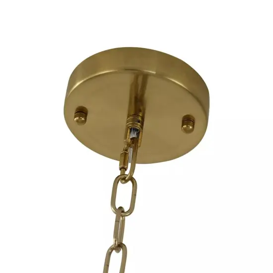 Industrial Retro Ceiling Light Pendant Lamp Rustic Iron Round Candle Chandelier {4}