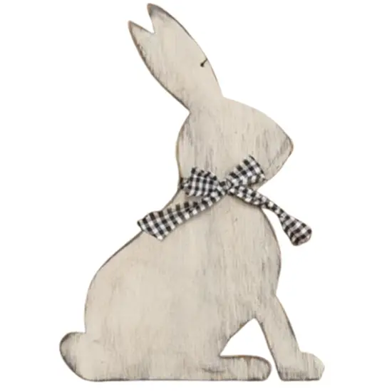 Distressed Sitting Bunny Hanger {1}