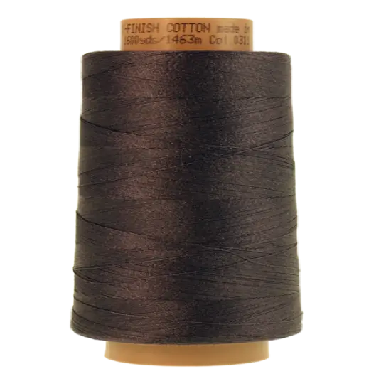 Charcoal (9140-1282) | Silk-Finish Cotton 40wt (1463M / 1600Y) | Mettler Thread {1}