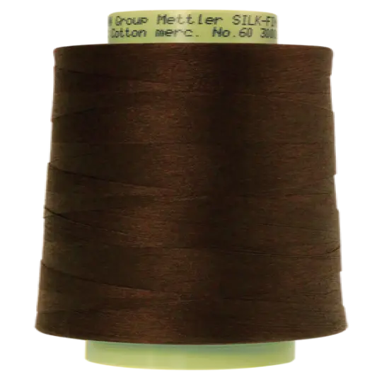 Black Peppercorn (9160-1382) | Silk-Finish Cotton 60wt (2743M / 3000Y) | Mettler Thread {1}