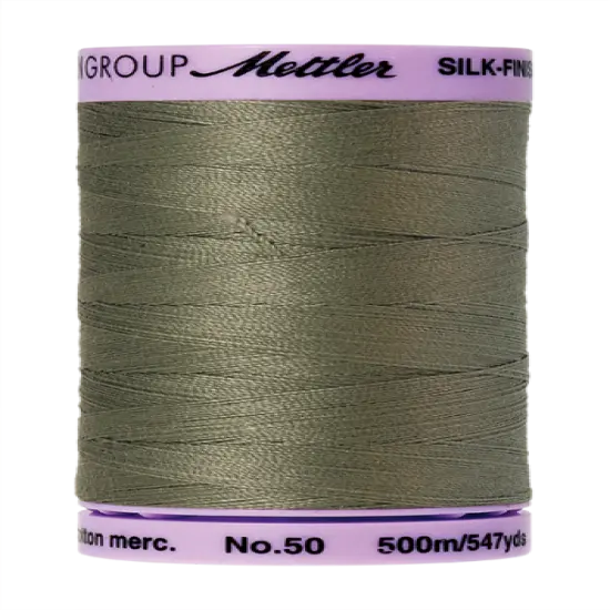 Sage (9104-0381) | Silk-Finish Cotton 50wt (500M / 547Y) | Mettler Thread {1}