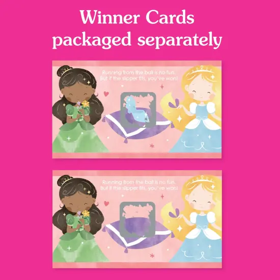 Big Dot of Happiness Princess Party Game Scratch Off Cards, Fun Party Activity for Kids, Princess Birthday Game for Girls' - 22 Count {4}