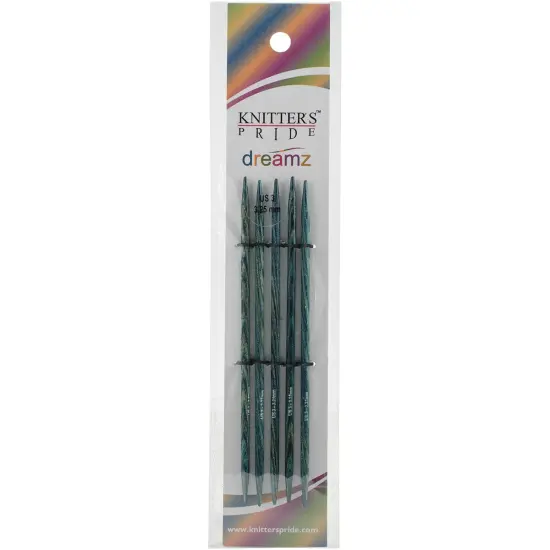 KnitPro-Dreamz Double Pointed Needles 5"-Size 3/3.25mm {1}