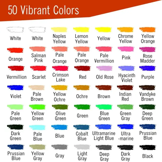 Oil Pastels 50 Colors Soft oil Pastels, Oil Pastels for Artists and Kids, Oil Crayons and Oil Pastel Paper Pad 9"x12" Spiral Bound 30 Sheets, Oil Pastels Art Supplies {5}