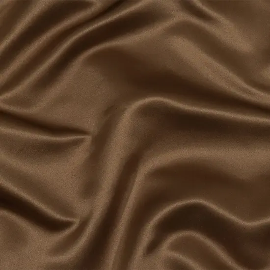 1 Yard Acorn Double Faced Silk Duchesse Satin Reversible Solid, 47 Inches Wide {2}