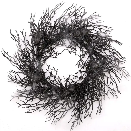 18 Inch Halloween Wreath {1}