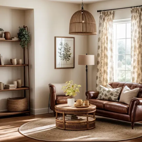 18" Fall Artificial Eucalyptus Plant {6}