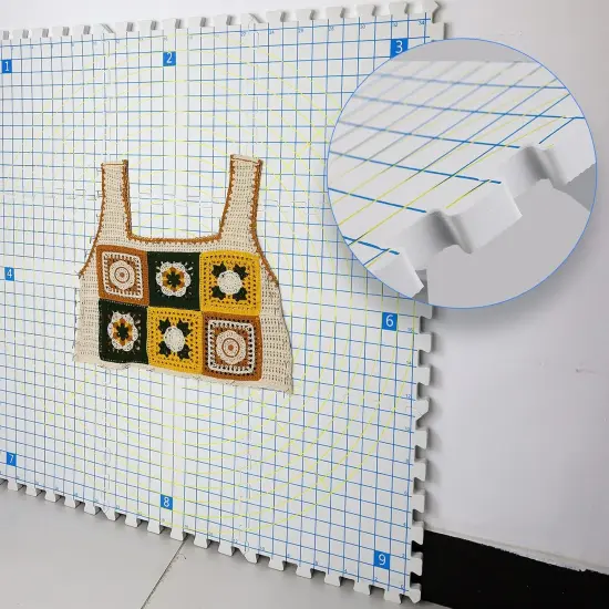 Blocking Mats for Knitting - Extra Thick Blocking Boards with Grids {3}