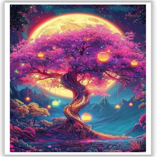 Tree of Life Paint by Numbers Kit - 16x20 Inch {1}