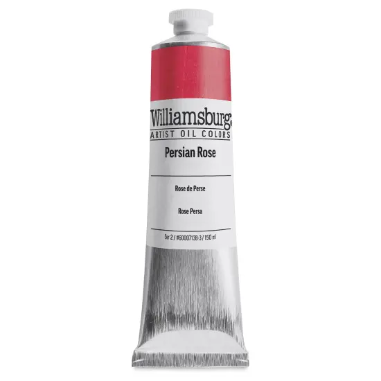 Williamsburg Handmade Oil Paint - Persian Rose, 150 ml tube {2}