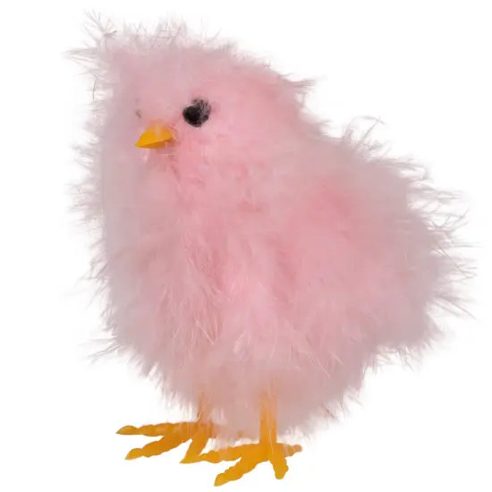 Northlight Furry Chicks Easter Figurines - 3.25" - Pink - Set of 3 {4}