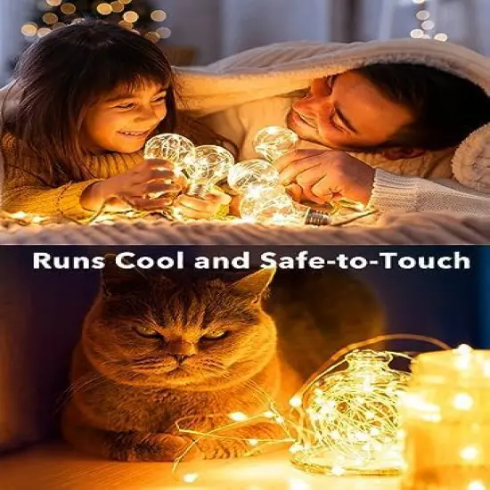 12 Pack LED Fairy Lights Battery Operated Christmas String Lights {4}