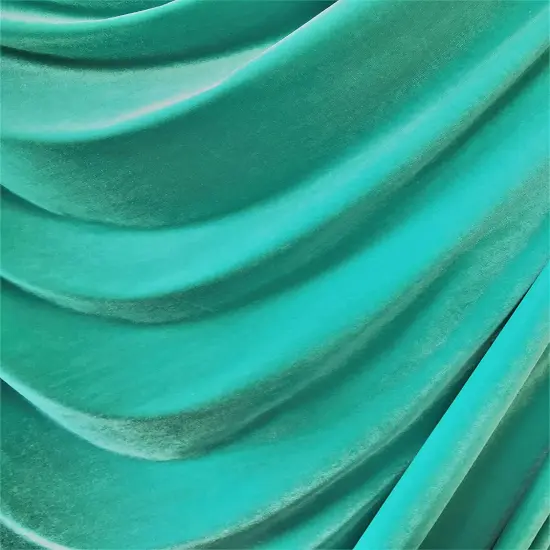 1 Yard Stretch Velvet Fabric Rich Soft Plush 4-Way Stretch Dancewear Costume 58/60" Width Tiffany {1}