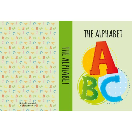 Sassi: My First Library - Read & Learn - 8 Cardboard Mini-Book Set, ABC's-Numbers-Body-Shapes-Colors-Family-Time, Portable Box, Kids-Toddlers Ages 2+ {7}