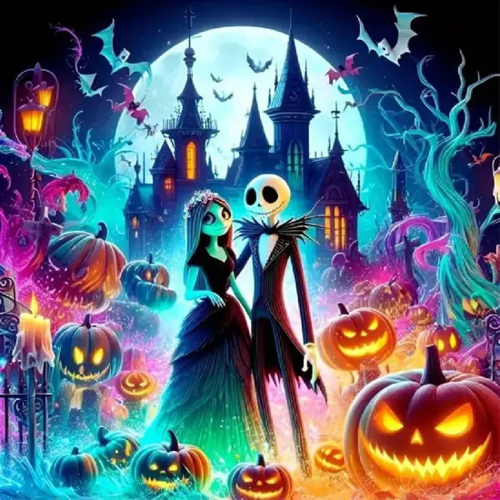 14x14inch - Halloween Diamond Art Painting Kits for Adults {1}