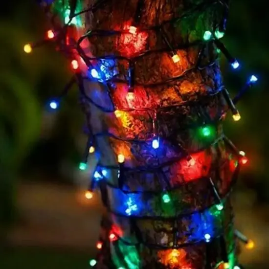500 LED Christmas String Lights - 164FT, 8 Lighting Modes (Multicolored) {4}