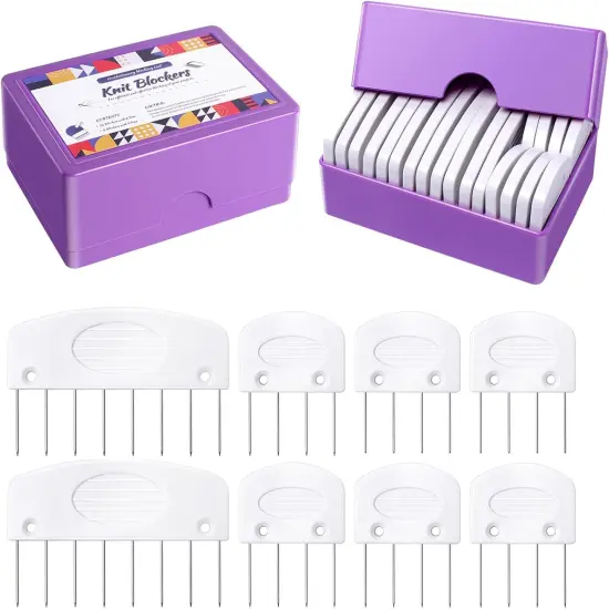40 Pcs Knit Blockers & Pins Kit {1}