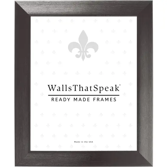 13x17 Picture Frame, Modern Aesthetics 1.25 Inch Polystyrene Moulding, Wall Display Frame for Art, Posters, or Photos by wallsthatspeak Gray {1}