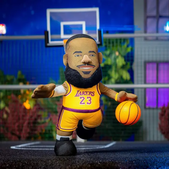 Bleacher Creatures Los Angeles Lakers LeBron James 10" Plush Figure {4}