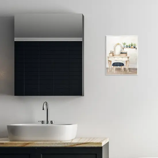 Stupell Industries Blue Tub Bathroom Vanity Wall Plaque, design by Kim Allen {2}