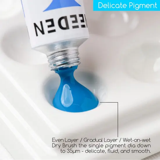 Watercolor Paint Tubes Set - 24 x 12ml/0.4oz Water Color Paints for Students Beginners {4}