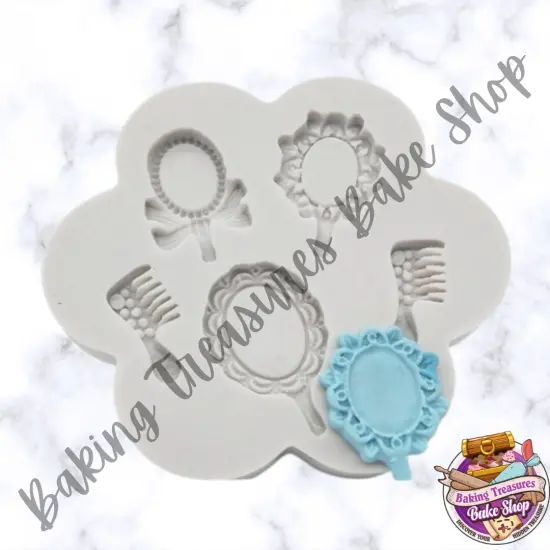 Mirror & Comb Variety Mold {1}