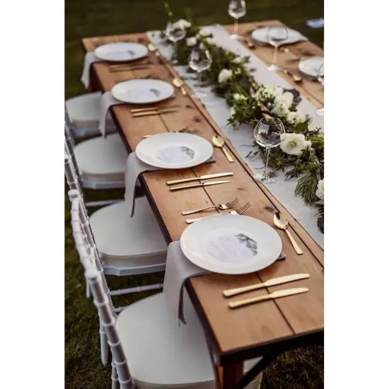 Qraftsy Plain Color Polyester XL Bandana - 27 x 27 Inch - 24 Pack {4}