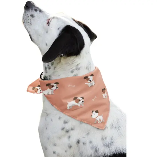 Mechaly Cotton Funny Dog Bandana with Designs Durable Birthday Pet Scarf {5}