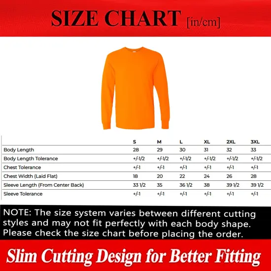 Gildan Heavy Cotton Long Sleeve T-Shirt Navy {5}